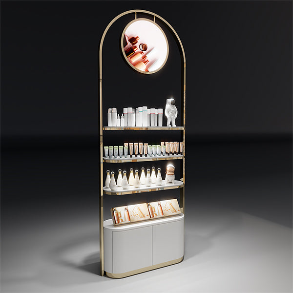 CM004 Makeup Display Rack Cosmetic Lighted Shelves and Storage – TUTU ...