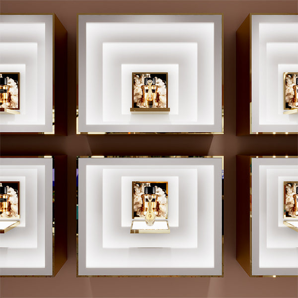 CM028 Luxury Cosmetic Display Showcase Wall Mounted – TUTU DISPLAY