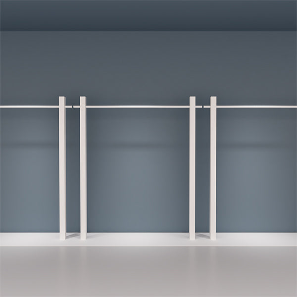 CR049 Garment Display Full Stainless Steel Clothing Rack – TUTU DISPLAY