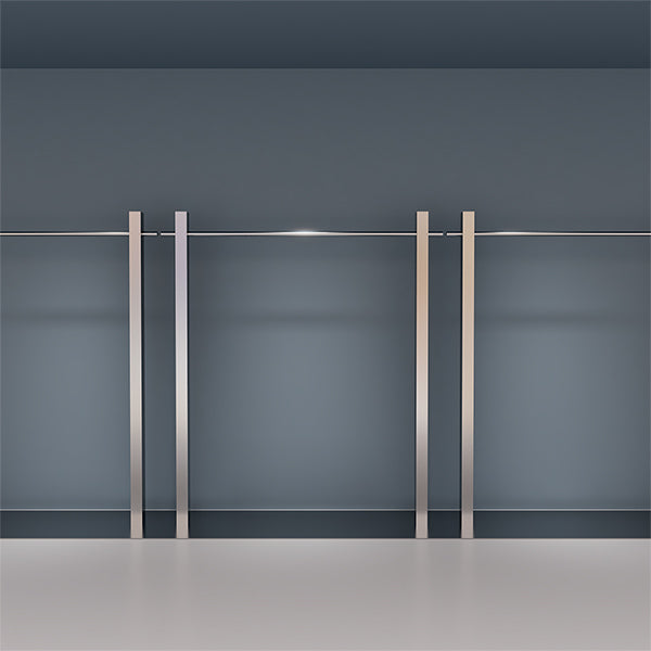 CR049 Garment Display Full Stainless Steel Clothing Rack – TUTU DISPLAY